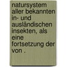 Natursystem aller bekannten in- und ausländischen Insekten, als eine Fortsetzung der von . door Gustav Jablonsky Karl