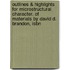 Outlines & Highlights For Microstructural Character. Of Materials By David D. Brandon, Isbn