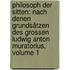Philosoph Der Sitten: Nach Denen Grundsätzen Des Grossen Ludwig Anton Muratorius, Volume 1