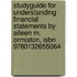 Studyguide For Understanding Financial Statements By Aileen M. Ormiston, Isbn 9780132655064
