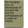The Escaped Nun, Or, Disclosures of Convent Life and the Confessions of a Sister of Charity door Josephine M. Bunkley