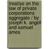 Treatise on the law of private corporations aggregate / by Joseph K. Angell and Samuel Ames
