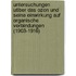 Untersuchungen ušber das ozon und seine einwirkung auf organische verbindungen (1903-1916)
