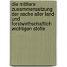 Die mittlere zusammensetzung der asche aller land- und forstwirthschaftlich wichtigen stoffe by Wolff