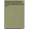 Geographisch-statistisches Handbuch Üüber Schlesien und die Grafschaft Glatz. Erster Band. by Christian Friedrich Emanuel Fischer