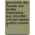 Geschichte des Hauses und Landes Fürstenberg : aus Urkunden und den besten Quellen Volume 1