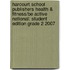 Harcourt School Publishers Health & Fitness/Be Active National: Student Edition Grade 2 2007