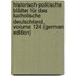 Historisch-Politische Blätter Für Das Katholische Deutschland, Volume 124 (German Edition)