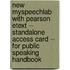 New Myspeechlab with Pearson Etext -- Standalone Access Card -- For Public Speaking Handbook