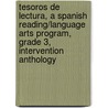 Tesoros de Lectura, a Spanish Reading/Language Arts Program, Grade 3, Intervention Anthology door MacMillan/McGraw-Hill