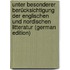 Unter Besonderer Berücksichtigung Der Englischen Und Nordischen Litteratur (German Edition)