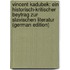 Vincent Kadubek: Ein Historisch-Kritischer Beytrag Zur Slavischen Literatur (German Edition)