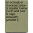 An Ecological Characterization of Coastal Maine (North and East of Cape Elizabeth) (Volume 1)