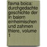 Favna Boica: Durchgedachte Geschichte Der In Baiern Einheimischen Und Zahmen Thiere, Volume 1