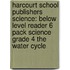 Harcourt School Publishers Science: Below Level Reader 6 Pack Science Grade 4 the Water Cycle