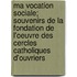Ma Vocation Sociale; Souvenirs de La Fondation de L'Oeuvre Des Cercles Catholiques D'Ouvriers