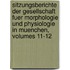 Sitzungsberichte Der Gesellschaft Fuer Morphologie Und Physiologie in Muenchen, Volumes 11-12