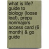 What Is Life? Guide To Biology (Loose Leaf), Prepu Nonmajors Access Card (6 Month) & Go Guide door Jay Phelan