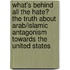 What's behind all the Hate? The Truth about Arab/Islamic Antagonism towards the United States