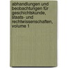 Abhandlungen Und Beobachtungen Für Geschichtskunde, Staats- Und Rechtwissenschaften, Volume 1 door Johann Ludwig Klüber