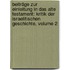 Beiträge Zur Einleitung In Das Alte Testament: Kritik Der Israelitischen Geschichte, Volume 2