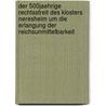 Der 500jaehrige Rechtsstreit Des Klosters Neresheim Um Die Erlangung Der Reichsunmittelbarkeit door Bettina Mueller-Ueltzhoeffer