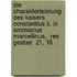 Die Charakterisierung Des Kaisers Constantius Ii. In Ammianus Marcellinus,  Res Gestae  21, 16