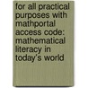 For All Practical Purposes with Mathportal Access Code: Mathematical Literacy in Today's World door Comap (the Consortium for Mathematics an
