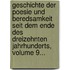 Geschichte Der Poesie Und Beredsamkeit Seit Dem Ende Des Dreizehnten Jahrhunderts, Volume 9...