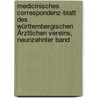 Medicinisches Correspondenz-Blatt des Württembergischen Ärztlichen Vereins, neunzehnter Band door Württembergischer Ärztlicher Verein