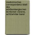 Medicinisches Correspondenz-Blatt des württembergischen ärztlichen Vereins, Achtzehnter Band