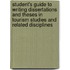 Student's Guide to Writing Dissertations and Theses in Tourism Studies and Related Disciplines