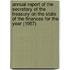 Annual Report of the Secretary of the Treasury on the State of the Finances for the Year (1957)