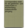 Correspondenz-Blatt für die Gelehrten- und Realschulen in Württemberg, Siebenzehnter Jahrgang by Unknown