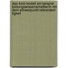 Das 4cid-Modell Am Beispiel  Bildungswissenschaftler/In Mit Dem Schwerpunkt Referentent Tigkeit by Marcus Schilling