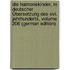 Die Haimonskinder, in Deutscher Übersetzung Des Xvi. Jahrhunderts, Volume 206 (German Edition)