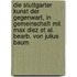 Die Stuttgarter Kunst der Gegenwart, in Gemeinschaft mit Max Diez et al. bearb. von Julius Baum