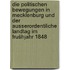 Die politischen Bewegungen in Mecklenburg und der ausserordentiliche Landtag im Frušhjahr 1848