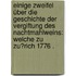Einige Zweifel über die Geschichte der Vergiftung des Nachtmahlweins: Welche zu zu?rich 1776 .