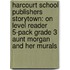 Harcourt School Publishers Storytown: On Level Reader 5-Pack Grade 3 Aunt Morgan And Her Murals