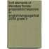 Holt Elements Of Literature Florida: Preparation/Response In English/Language/Fcat 2003 Grade 9