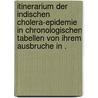 Itinerarium der indischen Cholera-epidemie in chronologischen Tabellen von ihrem Ausbruche in . door Matthaeus Wierrer Carl