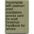 Mycomplab With Pearson Etext - Standalone Access Card - For Scott Foresman Handbook For Writers