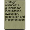 Strategic Alliances: A guideline for Identification, Evaluation, Negotiation and Implementation door Daniel Klein