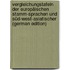 Vergleichungstafeln Der Europäischen Stamm-Sprachen Und Süd-West-Asiatischer (German Edition)