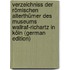 Verzeichniss Der Römischen Alterthümer Des Museums Wallraf-Richartz in Köln (German Edition)