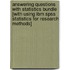 Answering Questions With Statistics Bundle [with Using Ibm Spss Statistics For Research Methods]