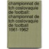 Championnat de Tch Coslovaquie de Football: Championnat de Tch Coslovaquie de Football 1961-1962
