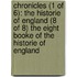 Chronicles (1 of 6): The Historie of England (8 of 8) The Eight Booke of the Historie of England