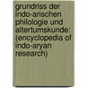 Grundriss Der Indo-Arischen Philologie Und Altertumskunde: (Encyclopedia of Indo-Aryan Research) door Jacob Wackernagel